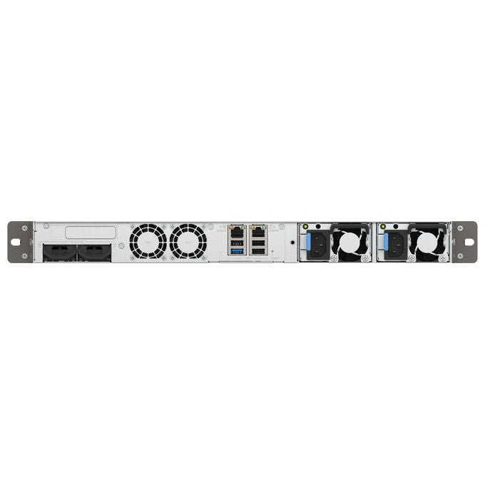 Qnap TS-H665U-RP-8G Sistema NAS Rack 1U 4+2 Bay 8 GB DDR5 RAID Hot-Swap QTS colore Nero