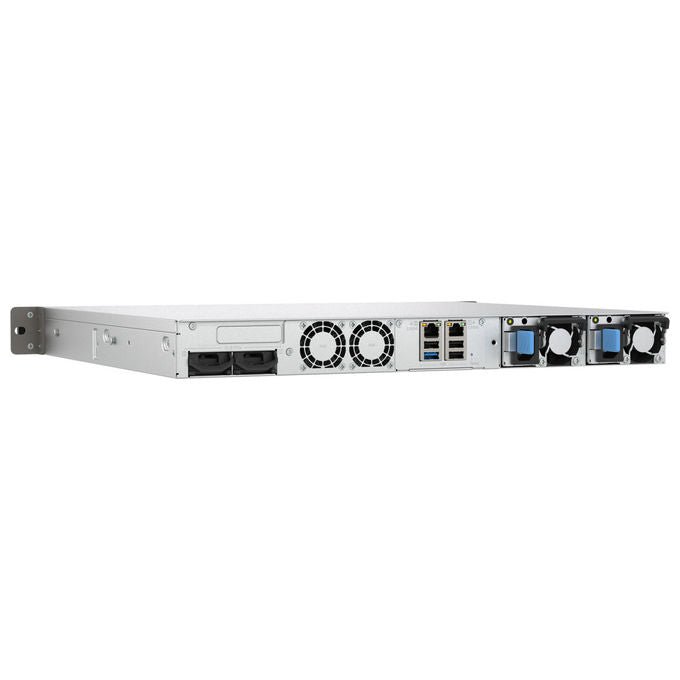 Qnap TS-H665U-RP-8G Sistema NAS Rack 1U 4+2 Bay 8 GB DDR5 RAID Hot-Swap QTS colore Nero