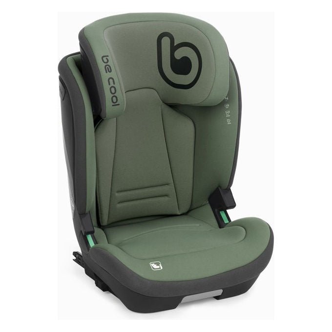 Be Cool 7062 Z27 Bravo Seggiolino Auto i-Size Isofix 100-150 cm fino a 36 Kg ECE R129 colore Be Smoke