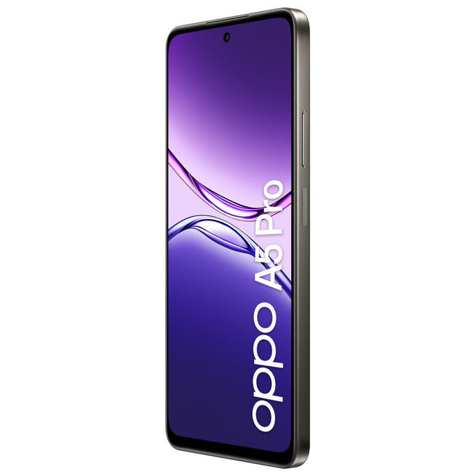 Oppo CPH2711 A5 Pro Smartphone 4G 6.67'' 8GB 256GB 50MP 5800mAh Snapdragon 6s Gen1 Android 15 colore Marrone
