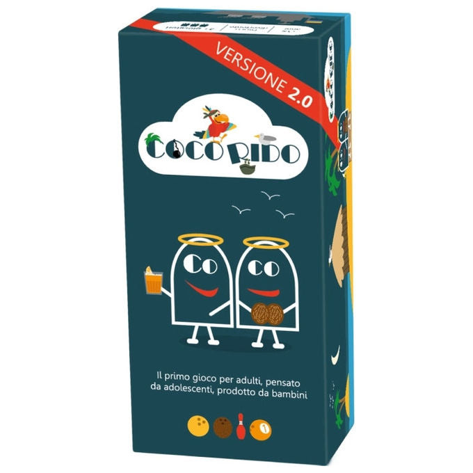 Asmodee COCO1 2.0 Coco Rido Gioco di Carte Party Game per Adulti 3-10 Giocatori 18+ 132 Carte Domanda 468 Carte Risposta