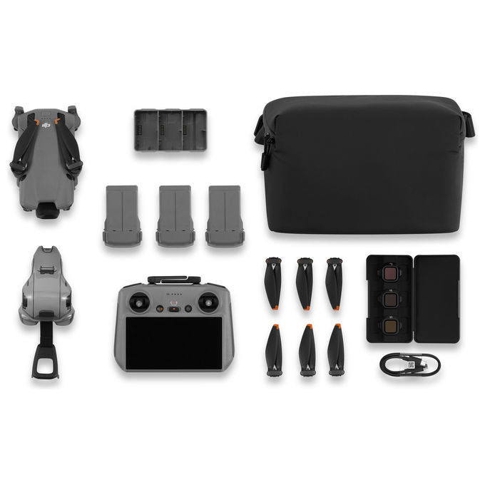 DJI CP.MA.00000894.01 Mini 5 Pro Fly More Combo Drone Quadrirotore 50 MP 4K 240fps 36 min autonomia colore Grigio
