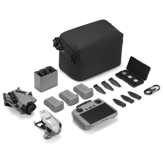 DJI CP.MA.00000894.01 Mini 5 Pro Fly More Combo Drone Quadrirotore 50 MP 4K 240fps 36 min autonomia colore Grigio