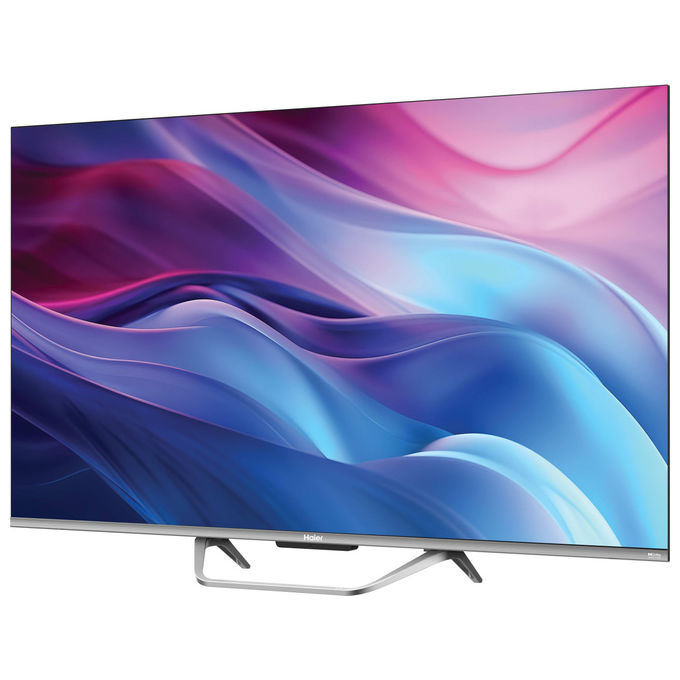 Haier H55Q80FUX Q80 Smart TV QLED 55'' 4K Ultra HD Google TV Dolby Atmos Vision HDR10 Wi-Fi colore Nero