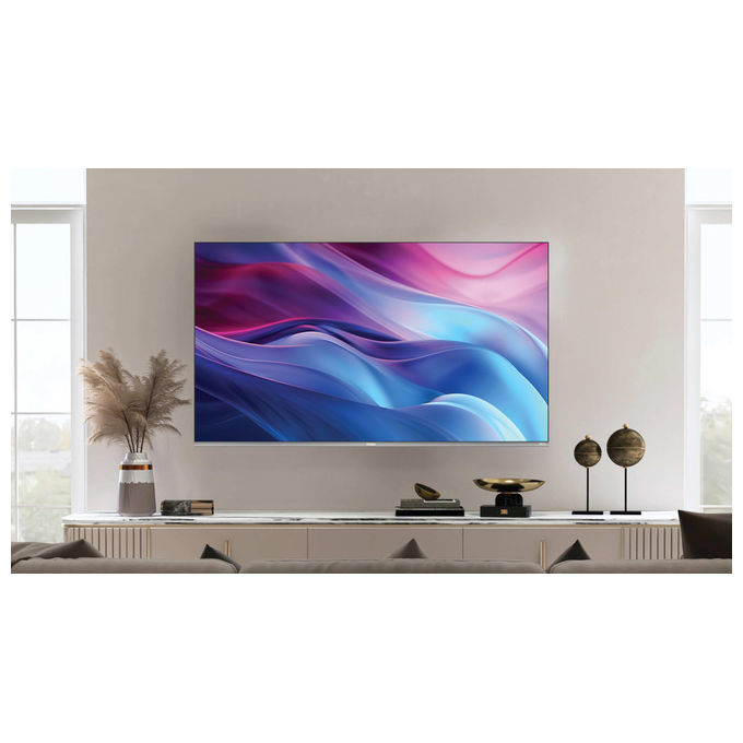 Haier H43Q80FUX Smart TV QLED 43'' 4K Ultra HD Google TV Dolby Atmos Dolby Vision Wi-Fi colore Nero
