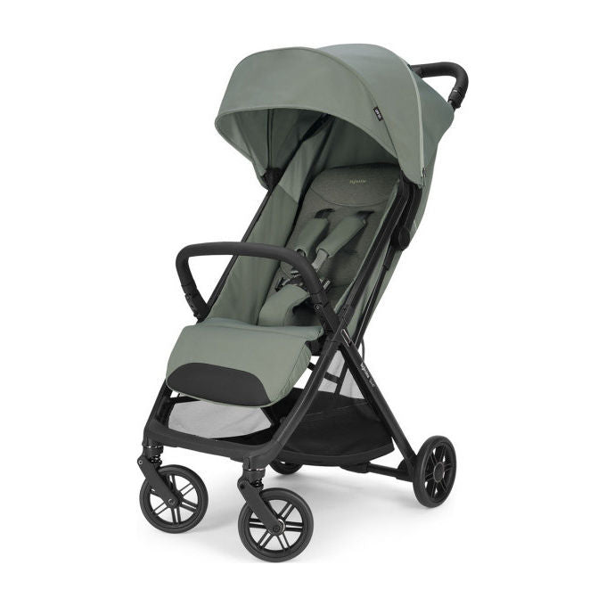 Inglesina QUID3 Quid 3 Passeggino Compatto Ultraleggero 6.4 Kg Reclinabile 170° Capottina UPF 50+ Dalla Nascita a 22 Kg colore Planet Green