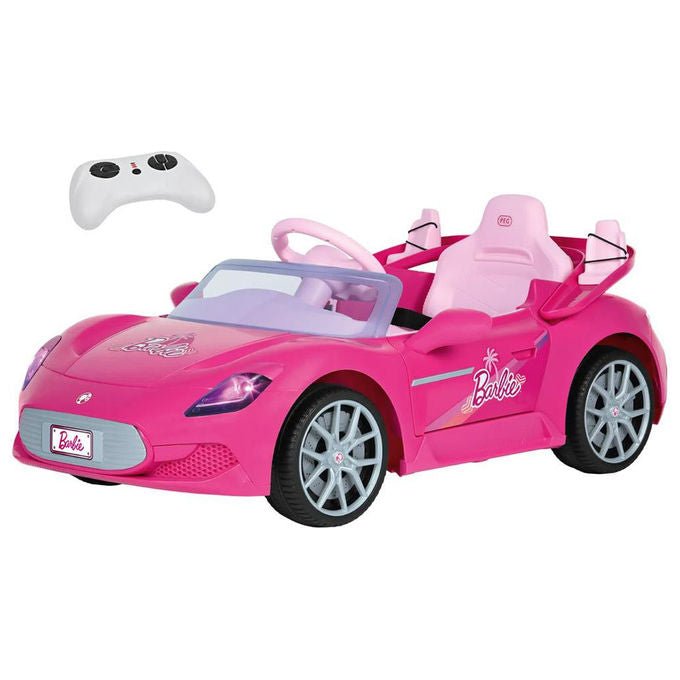 [ComeNuovo] Peg Perego IGOR0122 Barbie Auto Elettrica RC 12V 2 Motori Telecomando Luci LED Porte Apribili colore Rosa