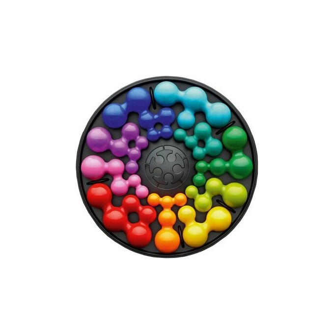 Smart Toys and Games SG9001US IQ Deluxe Edition Circle Puzzle Logico Monogiocatore 120 Sfide 14+ Anni