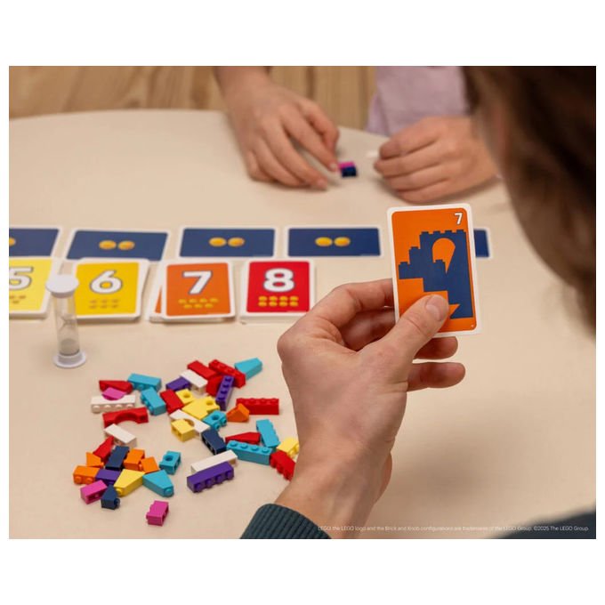 Asmodee 727 Brick Like This! Gioco da Tavolo Party Game 2-8 Giocatori 15 min Eta' 7+