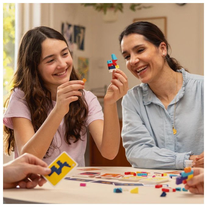 Asmodee 727 Brick Like This! Gioco da Tavolo Party Game 2-8 Giocatori 15 min Eta' 7+
