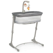 Foppapedretti 9702004701 iNanna Culla Co-Sleeping 0-6 Mesi 9 Kg Regolabile 10 Posizioni Materassino Incluso colore Perla