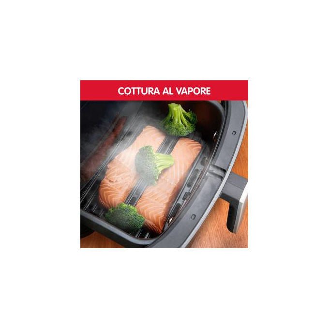 Moulinex AL2018 Friggitrice ad aria 6,5 L 1700 W 7 Programmi Display LCD colore Nero