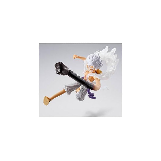 Bandai Tamashii Nations S.H.Figuarts One Piece Action Figure Monkey D. Luffy Gear 5 Future Island Egghead 15 cm