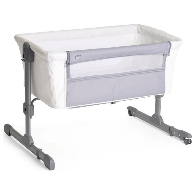 Chicco 0408704256000 Next2Me Essential Culla co-sleeping 0-6 Mesi 6 Livelli Altezza Materasso e Borsa inclusi colore Bianco