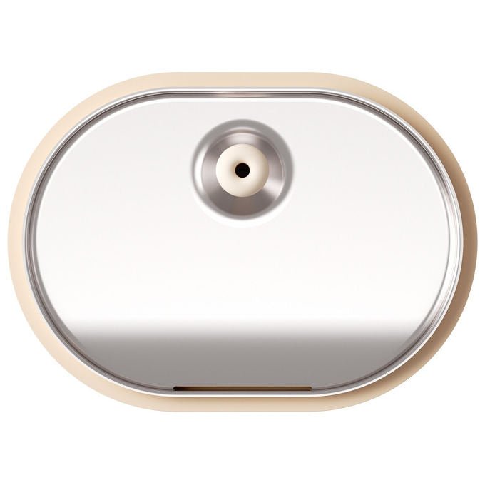 Enabot WH287358 Rola Fontanella Acqua per Gatti Senza Fili 2 L Batteria 5000 mAh Autonomia 60 giorni Wi-Fi App colore Beige