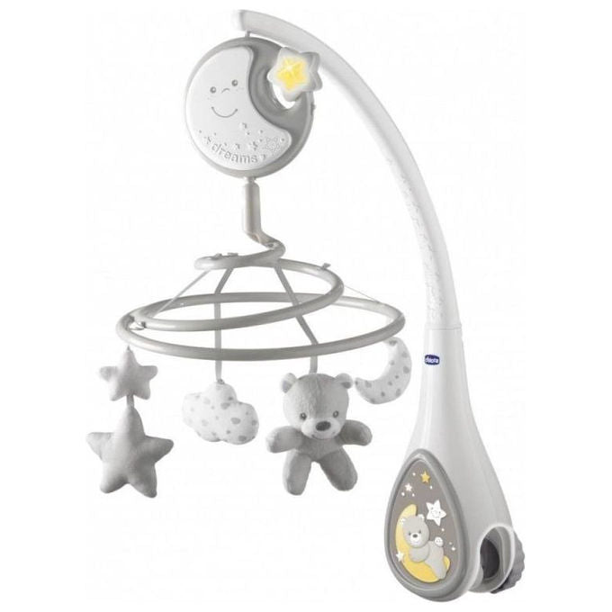 Chicco 07627-00 Next2Dreams Giostrina 2in1 Culla e Lettino con Musica e Luce Notturna colore Multicolore
