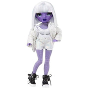 Rainbow High 583066EUC Shadow High Dia Mante Bambola alla Moda Serie 2 Snodabile 10+ Accessori colore Viola