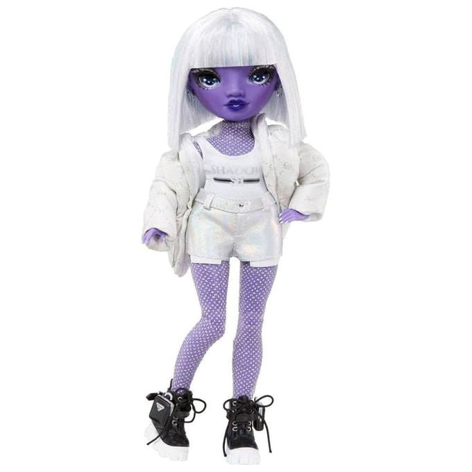 Rainbow High 583066EUC Shadow High Dia Mante Bambola alla Moda Serie 2 Snodabile 10+ Accessori colore Viola