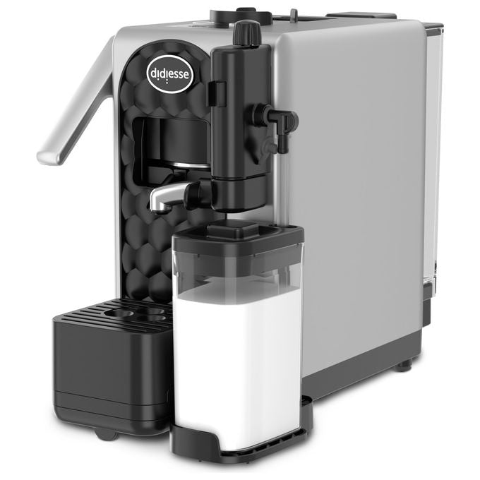 Didiesse MilkSide Macchina da caffe' Cialde ESE 44mm 1.3 L 15 bar 1850 W Cappuccinatore Serbatoio Latte colore Silver