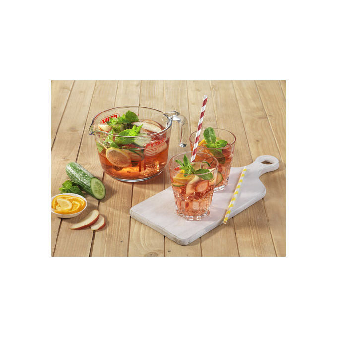 Pyrex 263B000 Classic Caraffa Graduata in Vetro Borosilicato 0,5 L Microonde e Lavastoviglie colore Trasparente