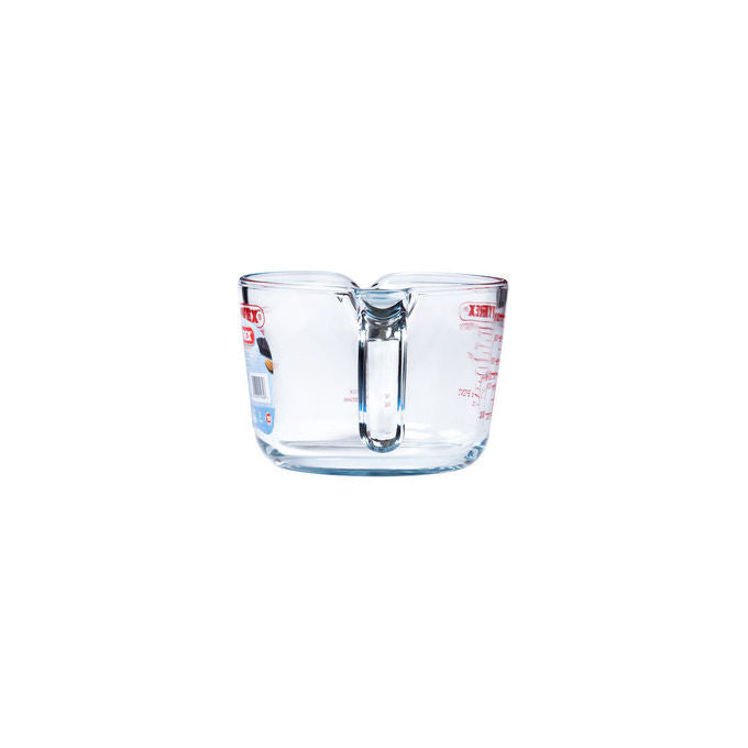 Pyrex 263B000 Classic Caraffa Graduata in Vetro Borosilicato 0,5 L Microonde e Lavastoviglie colore Trasparente