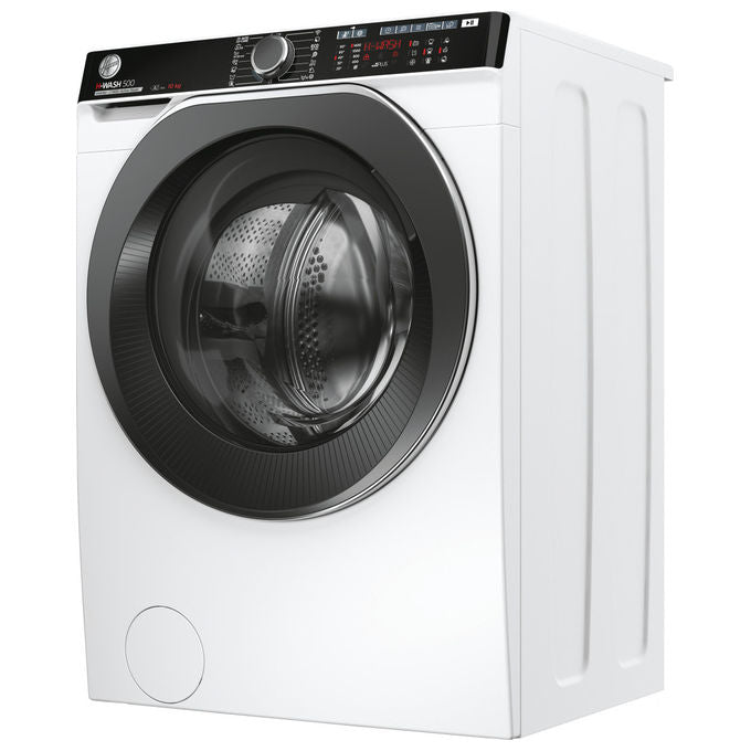 Hoover HWP410AMBC7-1-S H-WASH 500 Lavatrice Carica Frontale 10 Kg 1400 rpm Classe A Inverter Wi-Fi Vapore (85x60x58 cm) colore Bianco