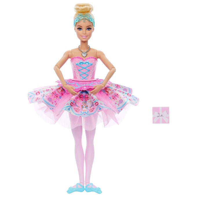 Barbie JLW53 Lo Schiaccianoci Bambola Clara con Tutu' Trasformabile 7 Punti Articolazione Collana e Scatola Regalo colore Multicolore