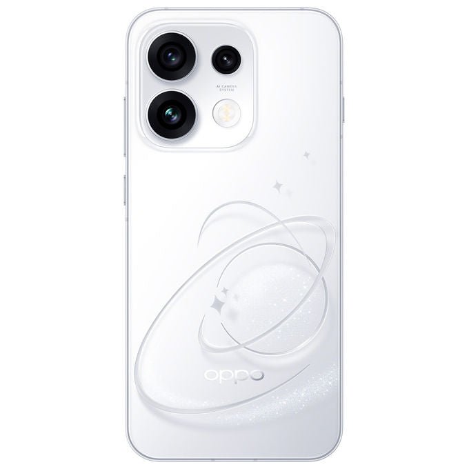 Oppo RENO16 PRO 5G Smartphone 6.32'' MediaTek Dimensity 8550 12 GB RAM 512 GB 200 MP Batteria 6000 mAh 80W colore Bianco