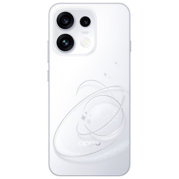 Oppo RENO16 FS 5G Smartphone 6.57'' AMOLED 8 GB 512 GB MediaTek Dimensity 7300 50 MP 6500 mAh SUPERVOOC 45W colore Bianco