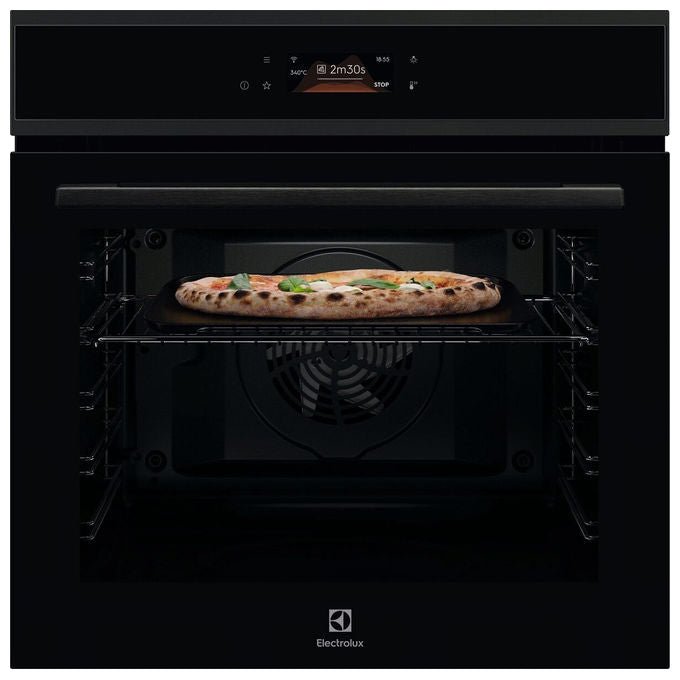 Electrolux EOX8P08WH PizzaExpert Forno da incasso Elettrico Pirolitico 72 L Classe A++ Wi-Fi Touch (59x59x57 cm) colore Nero