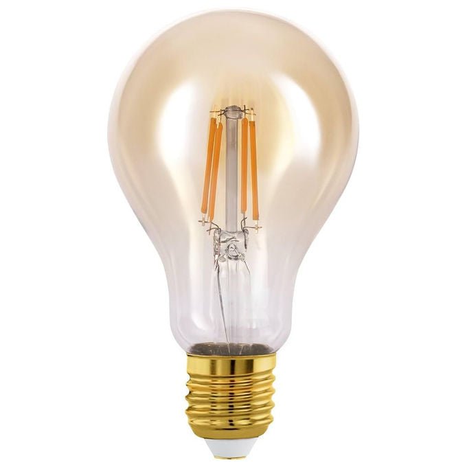 Eglo 11837 Lampadina LED E27 BR150 4W 380lm 2200K Dimmerabile Classe F colore Ambra