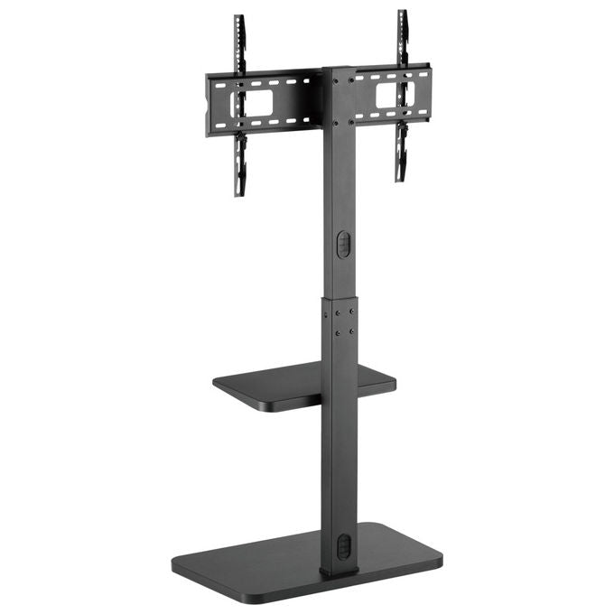 Equip 650613 Supporto TV da Pavimento 37'' 75'' VESA 600x400 40 Kg Girevole ±35° colore Nero