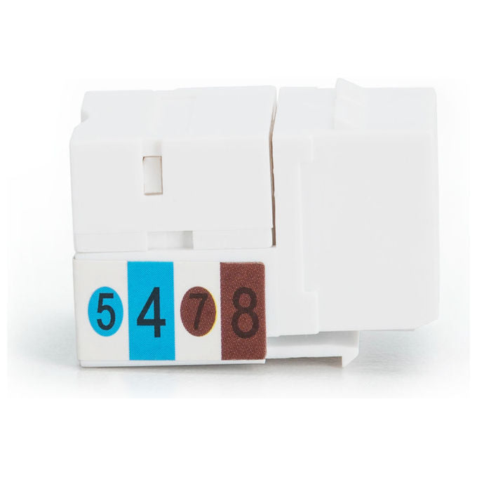 Digitus DN-93601 Modulo Keystone RJ45 CAT 6 Classe E non schermato LSA 8P8C 250 MHz colore Bianco