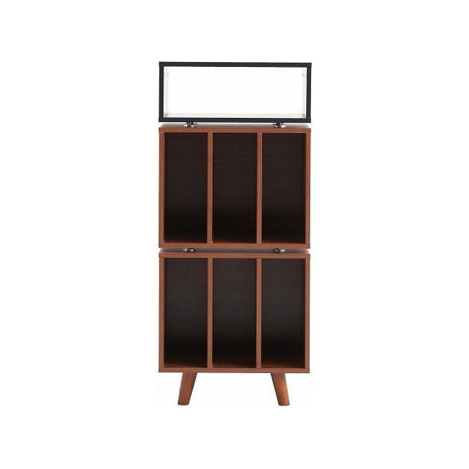 Norstone NORSTO110ABSWN Stockholm 1100 Mobile Hi-Fi per Vinili e Giradischi 48x110x40 cm colore Nero Noce