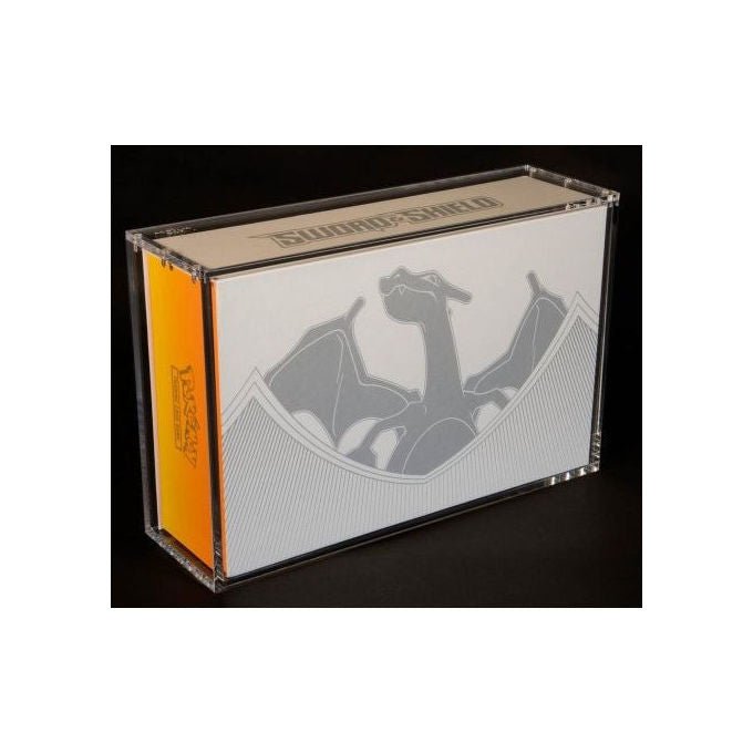 The Acrylic Box Custodia Protezione Pokémon Collezione Super Premium Scatola Acrilica Magneti N52 37,2x17,9x9 cm