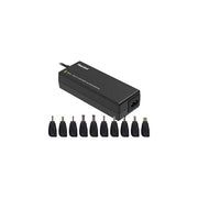 Hamlet XPWNB-9010T Alimentatore Universale per Notebook 90W Compatto Autosensing 10 Connettori colore Nero
