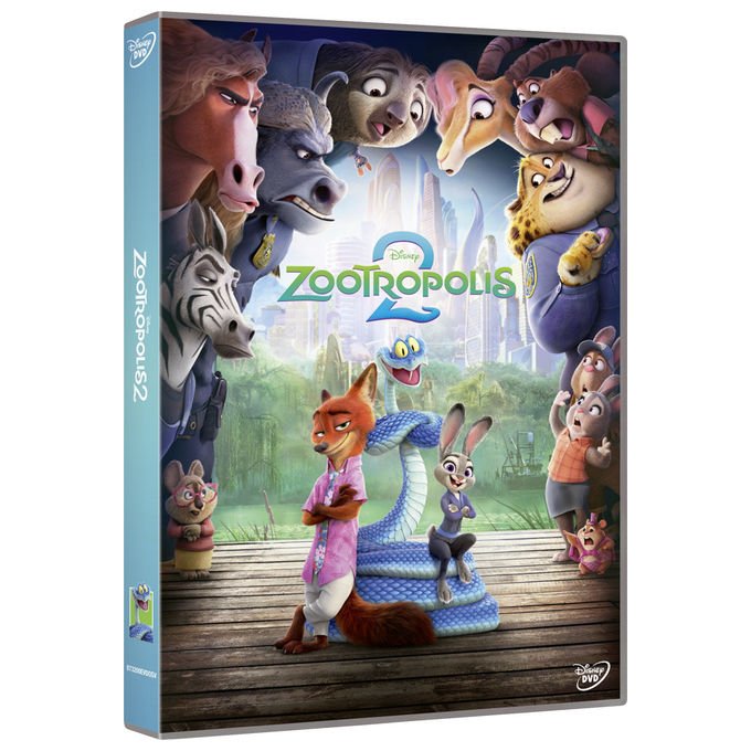 Eagle Pictures DVD 32707 Zootropolis 2 Film Animazione con Sticker Esclusivi