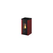 Pegaso 7024042 Vera 7 UP T2 Stufa a Pellet 7 kW Classe A+ 24 Kg Serbatoio Autoaccensione colore Rosso