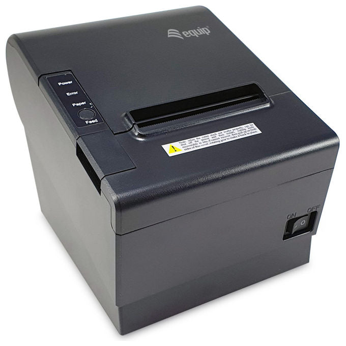 Equip 351004 Stampante POS Termica 203x203 DPI 250 mm-s Carta 80 mm USB WiFi Bluetooth colore Nero