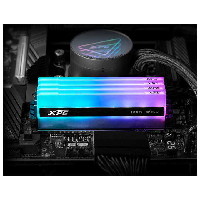 XPG AX5U6400C3216G-DCLANRSG LANCER NEON memoria 32 GB 2 x 16 GB DDR5 6400 MHz CL32 1.4 V colore Grigio
