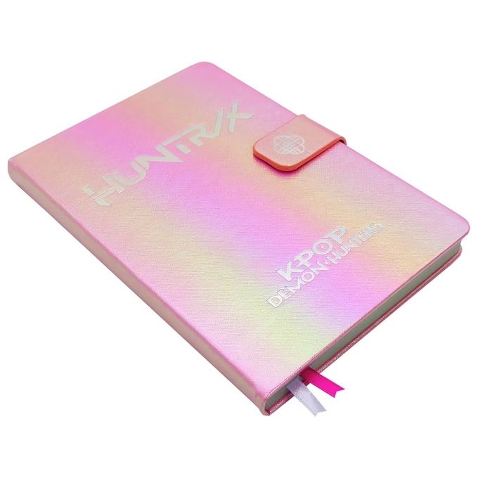 Pyramid SR2510689 K-Pop Demon Hunters Quaderno Premium con Chiusura 120 Pagine Rilegato A5 14.8 x 21 cm colore Rosa