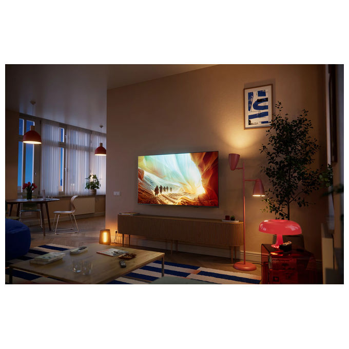 Philips 43PQS7801-12 TV 43'' 4K Ultra HD Smart QLED Wi-Fi Titan OS HDR10+ Dolby Atmos colore Nero