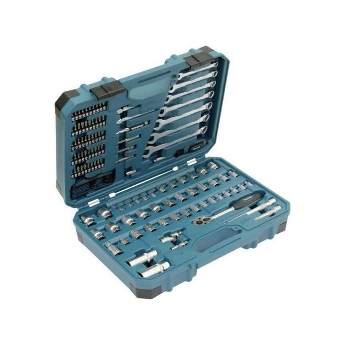 Makita P-84791 Set di lame per sega a reciproco 15 pezzi in borsa rotolante per legno metallo e plastica colore Nero