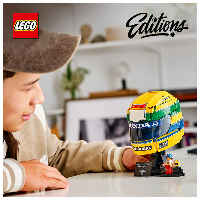 Lego 43024 Casco Ayrton Senna Set da Costruzione 931 Pezzi colore Multicolore