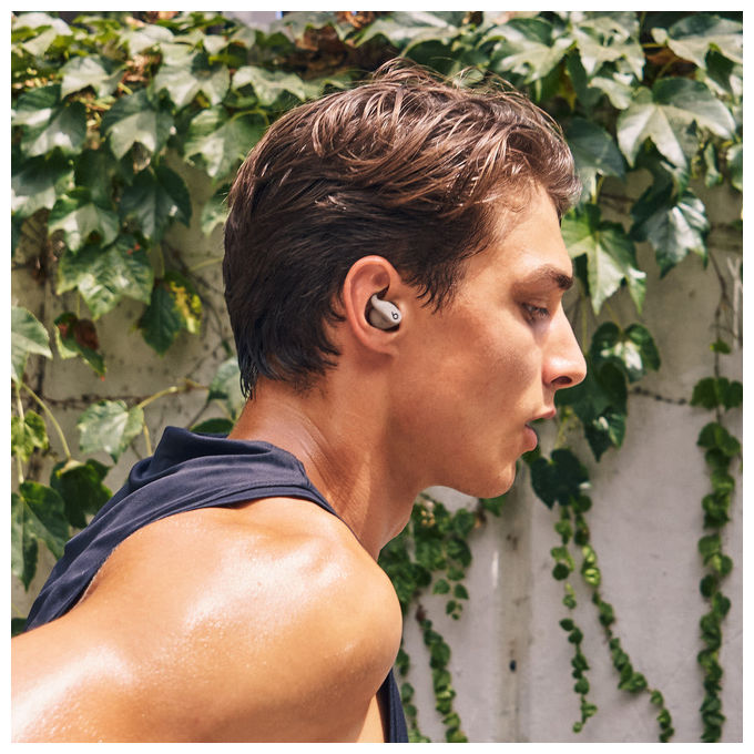 Beats by Dr. Dre ME2K4ZM-A Powerbeats Fit Auricolare Wireless In-ear Sport con Bluetooth Audio Spaziale Dolby Atmos e Chip Apple H1 colore Grigio