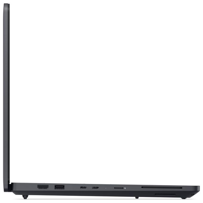 Dell 6NF69 Pro Max 16 MC16255 Workstation mobile AMD Ryzen AI 7 PRO 450 32 GB LPDDR5x-SDRAM 1 TB SSD NVIDIA RTX PRO 1000 Blackwell Wi-Fi 7 Windows 11 Pro colore Nero