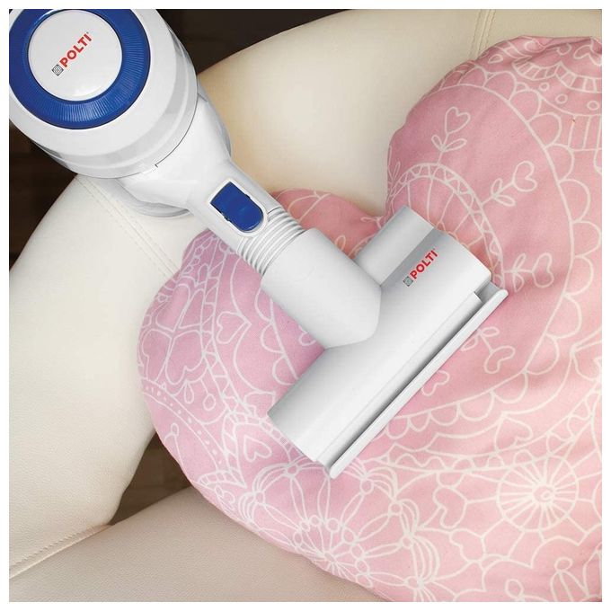 Polti forzaspira slim sr90b plus scopa elettrica ricaricabile senza fili blu e bianco