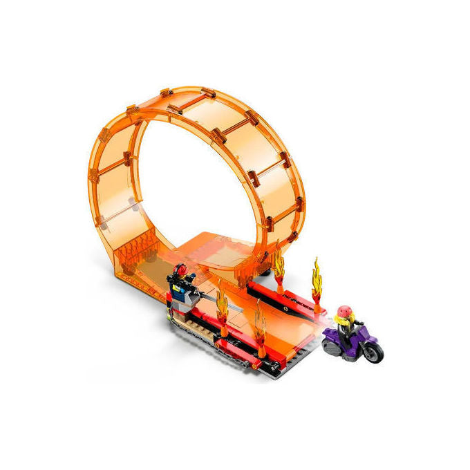 LEGO 60339 Arena delle acrobazie Set da costruzione 598 pezzi 7 minifigure colore Multicolore