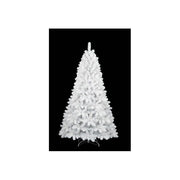 Amicasa Albero di Natale Sappada Bianco D. 1,14 x h. 2,1 m