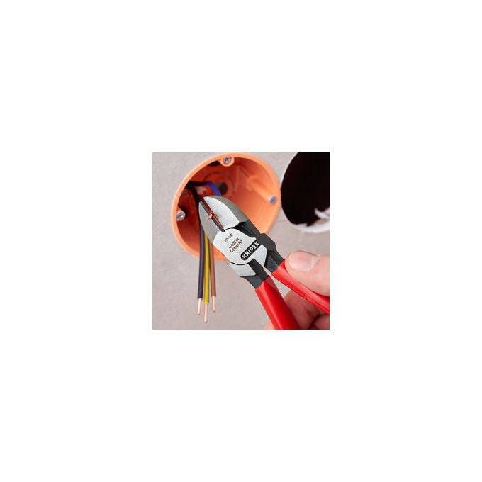 Knipex 70 06 160 T Pinze da taglio diagonale Acciaio al cromo vanadio Isolato 1000 V Lunghezza 160 mm colore Rosso Giallo